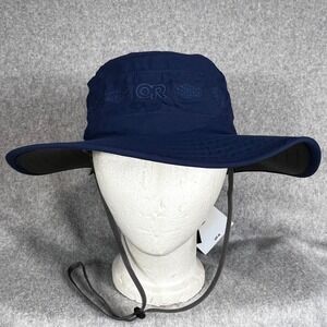 OR Outdoor Research Womens Small Solar Roller Sun Hat Blue UPF 40 NEW Gorpcore